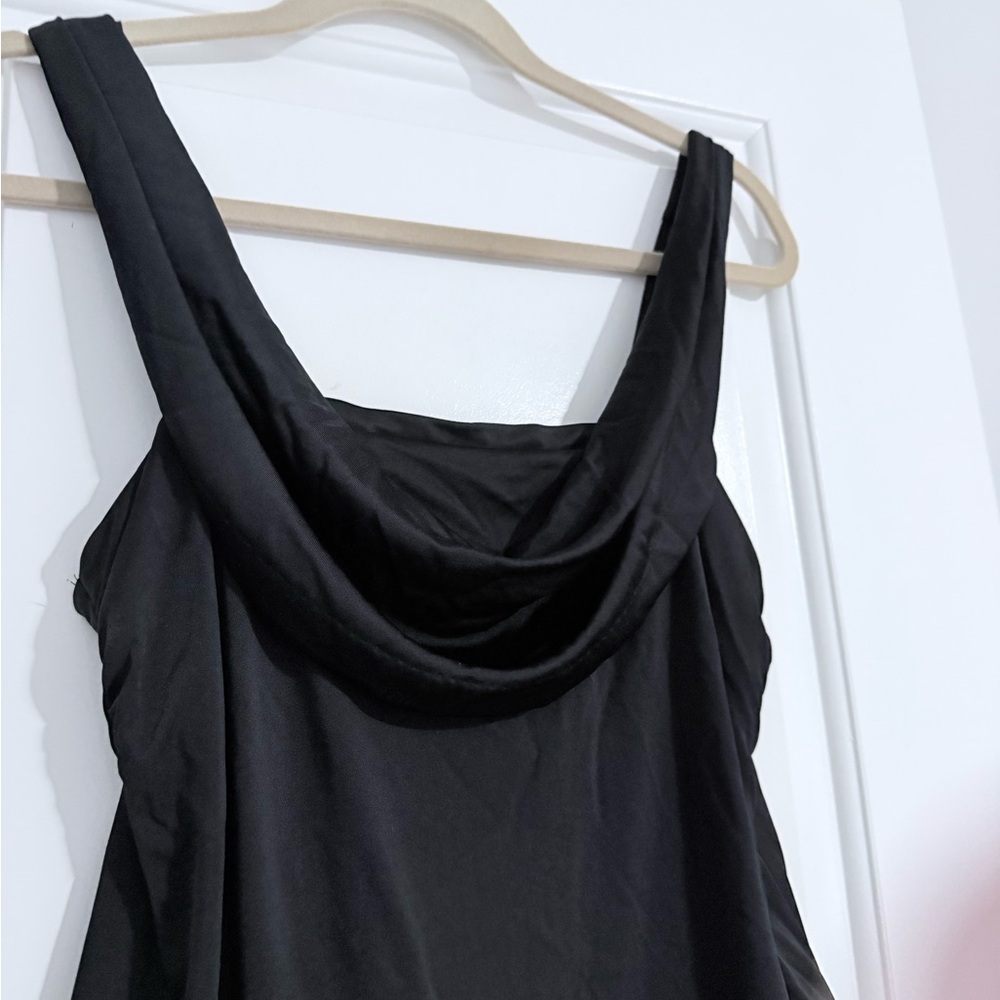 Elegant Black Mini Dress